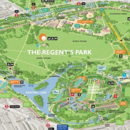 Comfy 1Br Flat V Close To Euston And Regent'S Park London Luaran gambar