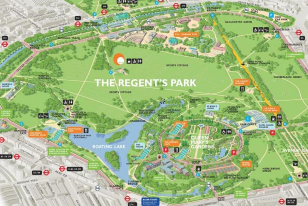 Comfy 1Br Flat V Close To Euston And Regent'S Park London Luaran gambar